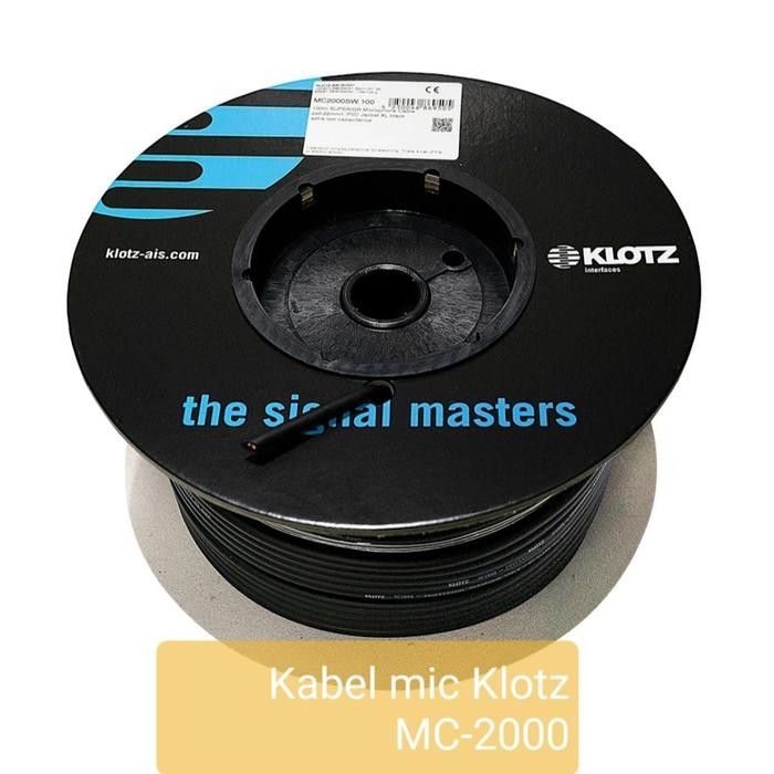 Kabel Mic Kabel Audio Klotz Mc 2000 Klotz Mc2000