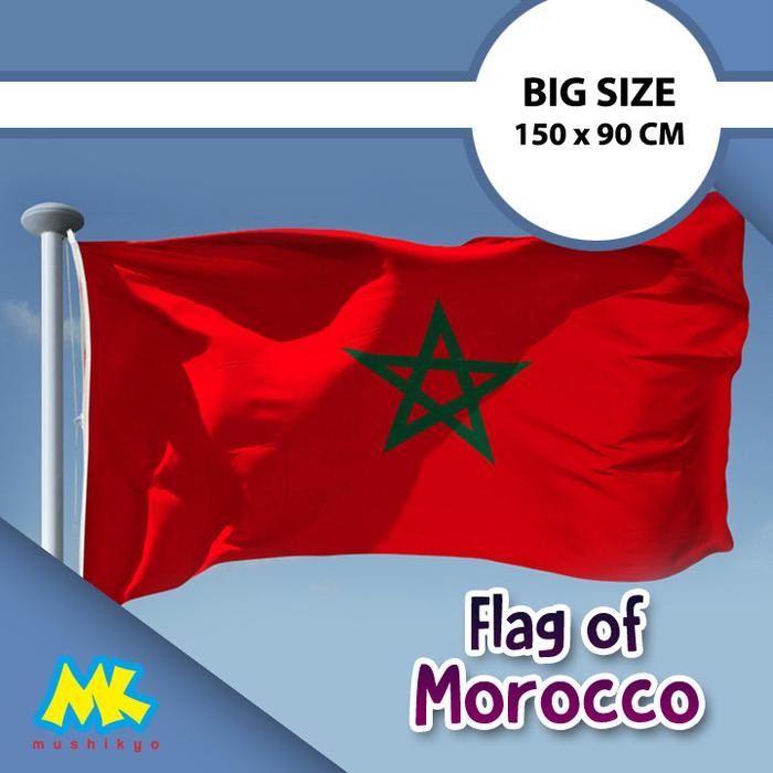 

Terlaris Bendera Maroko / Morocco Flag ukuran besar SALE