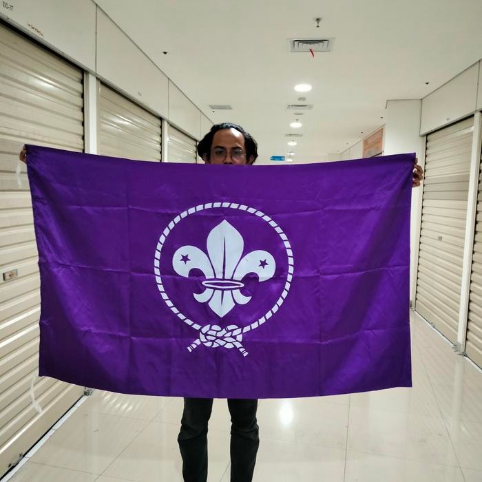 

Terlaris Bendera Bahan Satin Pramuka WOSM 90x135cm SALE