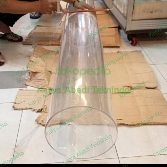 Pipa Akrilik OD 130mm x 120mm / Acrylic pipa Tabung / 70cm