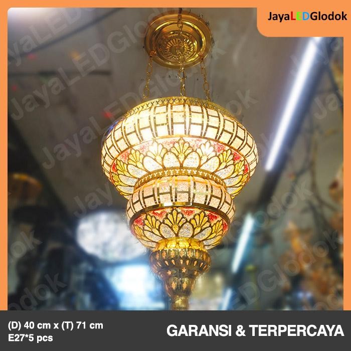 Lampu gantung antik turki arab timur tengah lampu hias LJG1902-400