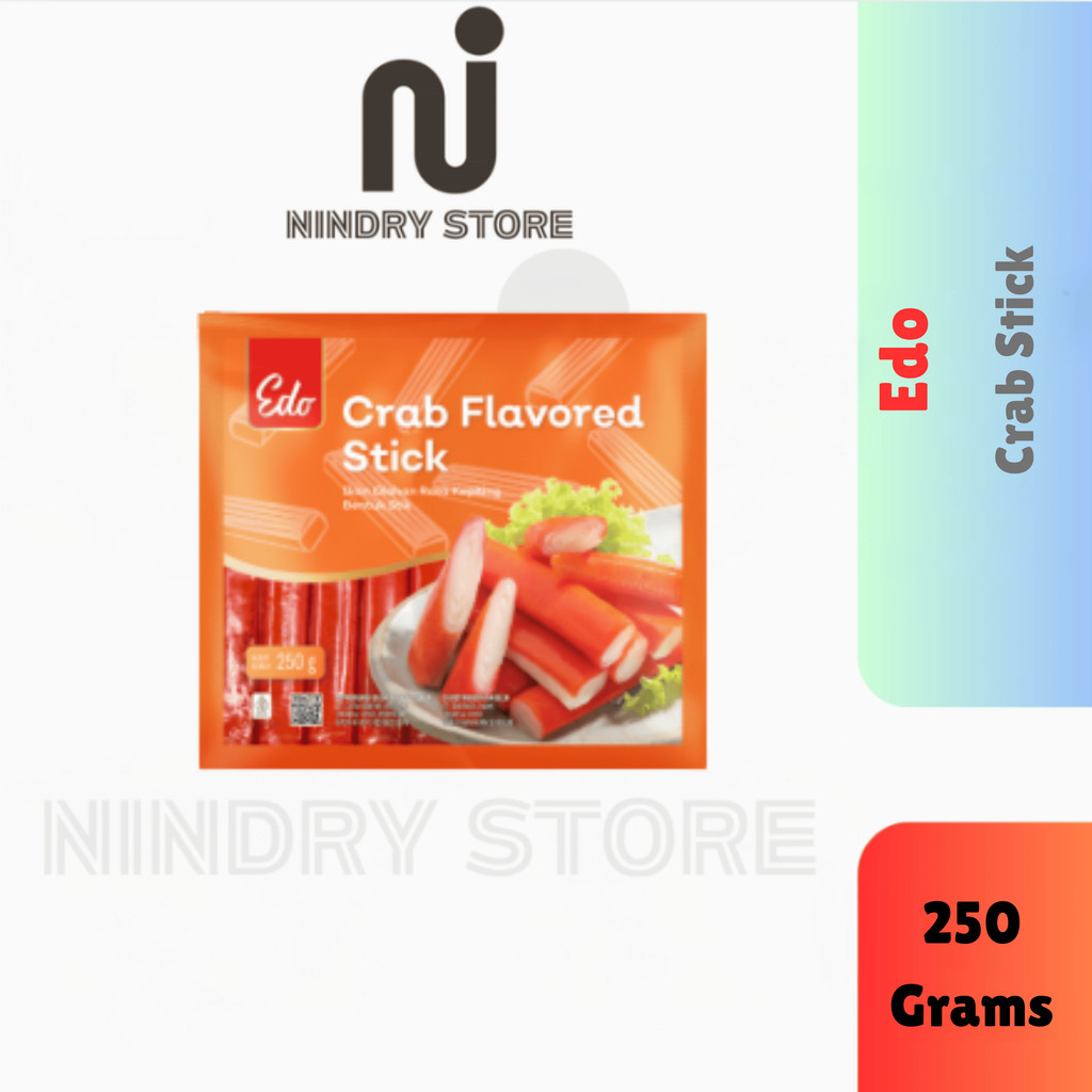 

Edo Crab Stick 250g - Siap Masak, Praktis & Lezat