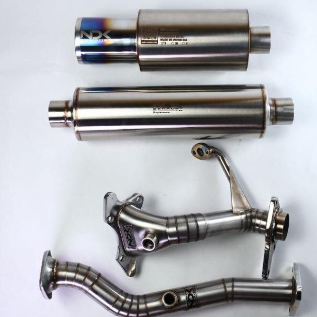 PREMIUM FULL SISTEM KNALPOT MOBIL RACING HONDA HRV NDK EXHAUST MUFLER DK-03V3