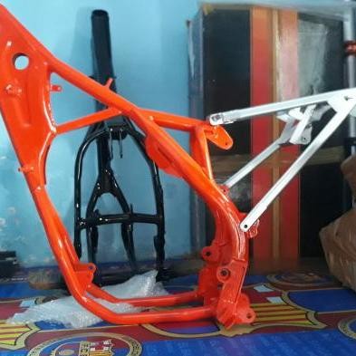 PREMIUM frame sasis rangka kerangka ktm 250 pnp mesin ninja scorpio