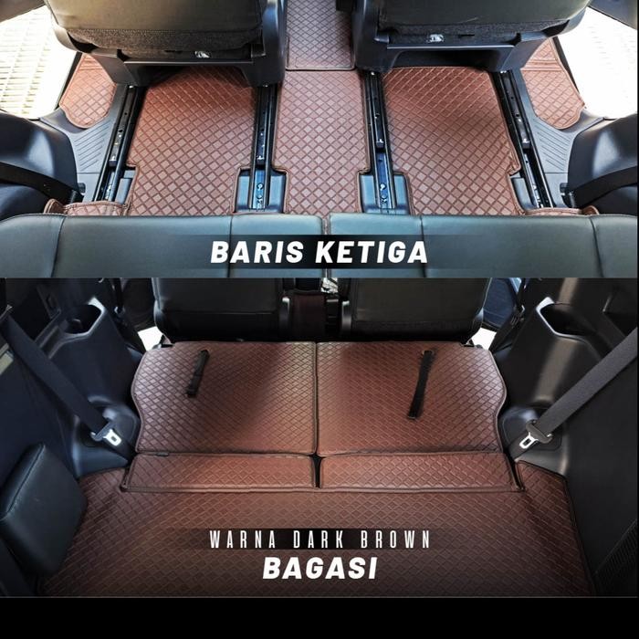 Karpet Haima Mobil Toyota Innova Zenix Fullset Bagasi