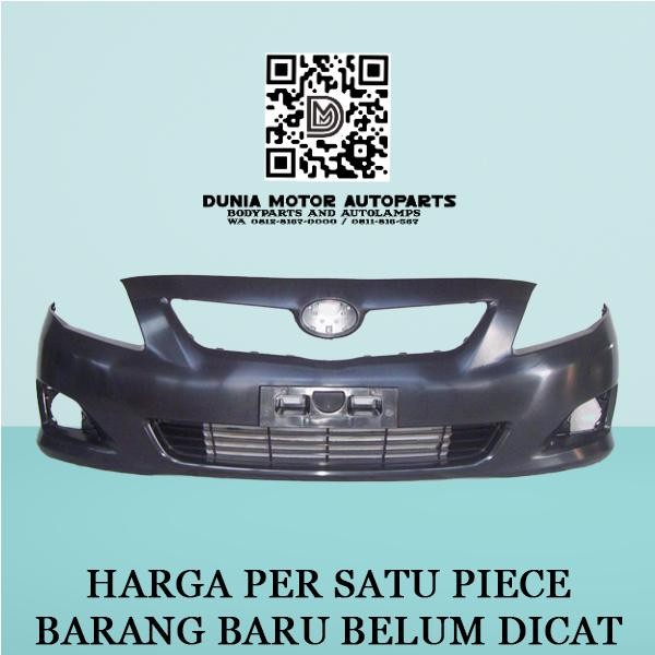 BUMPER BEMPER DEPAN COROLLA ALTIS 2008 2009 2010 BARU IMPORT