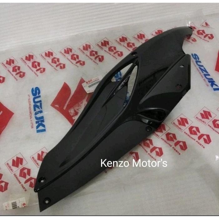 PREMIUM [47123-13H10-YVU] Cover bodi samping kiri COVER FRAME SIDE LH (HITAM) - SKYWAVE Sparepart