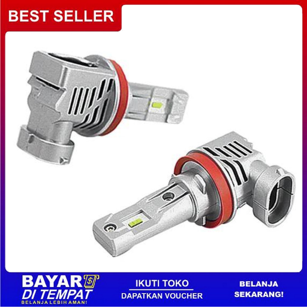 FREE ONGKIR LAMPU LED MOBIL M3 ZES CHIP H4 H11 ULTRA BRIGHT 60W BISA COD
