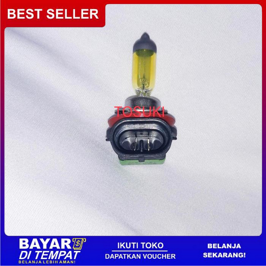 FREE ONGKIR LAMPU BOHLAM FOGLAMP H16 19 WATT KUNING AGYA AYLA CALYA SIGRA BOLHAM BISA COD