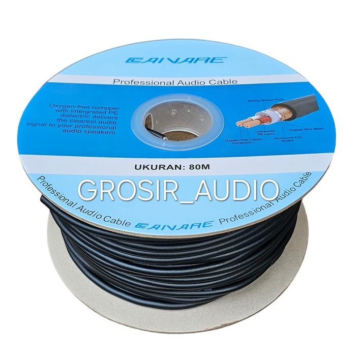 PREMIUM KABEL MIC STEREO CANARE L2T2S 80M ,KABEL CANARE MICROPHONE