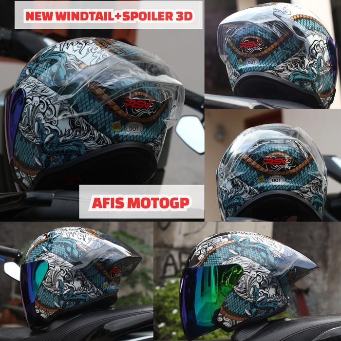 PREMIUM Spoiler 3d RSV NEW WINDTAIL dan spoiler RSV FFC21