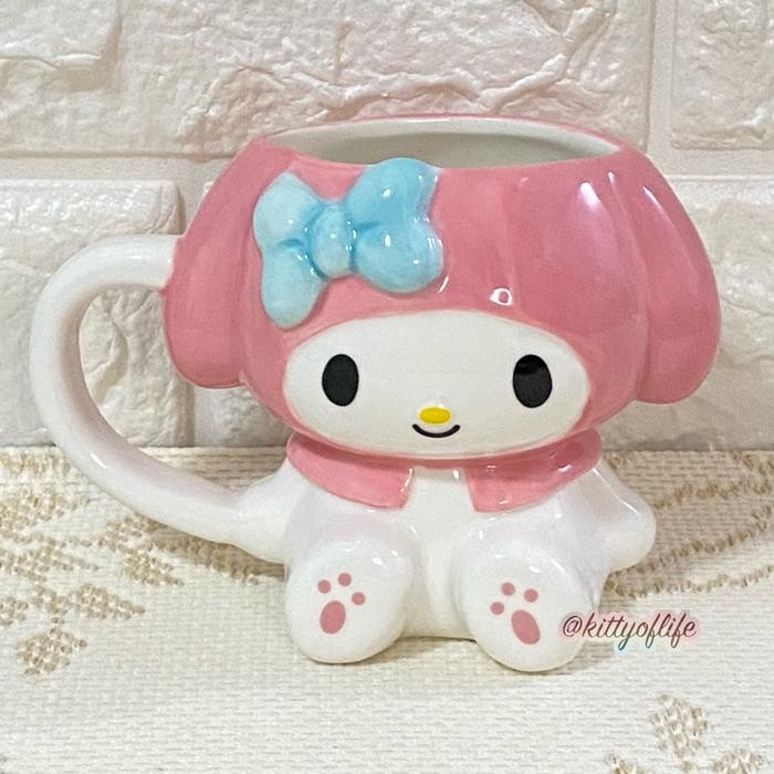 Mug Keramik 3D Porcelain Sanrio Original 200ml My Melody
