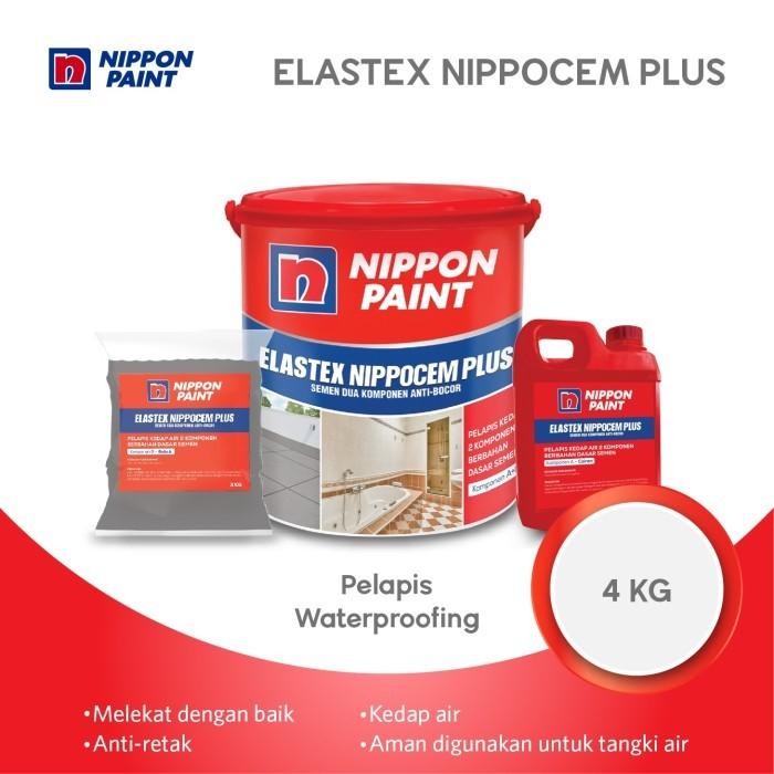 SEMEN ANTI BOCOR/SEMEN WATERPROOF NIPPON ELASTEX NIPPOCEM PLUS (4 KG)