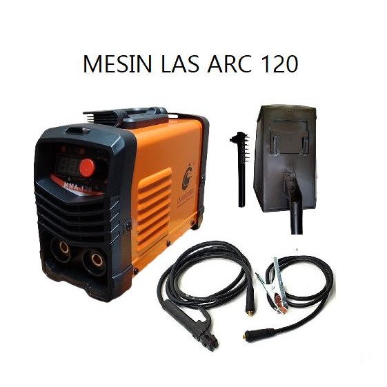 Alat las besi mini 450wat 120ampere mesin las digital