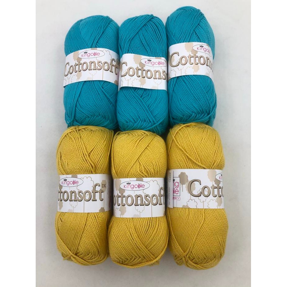 

BENANG RAJUT KATUN KING COLE COTTONSOFT