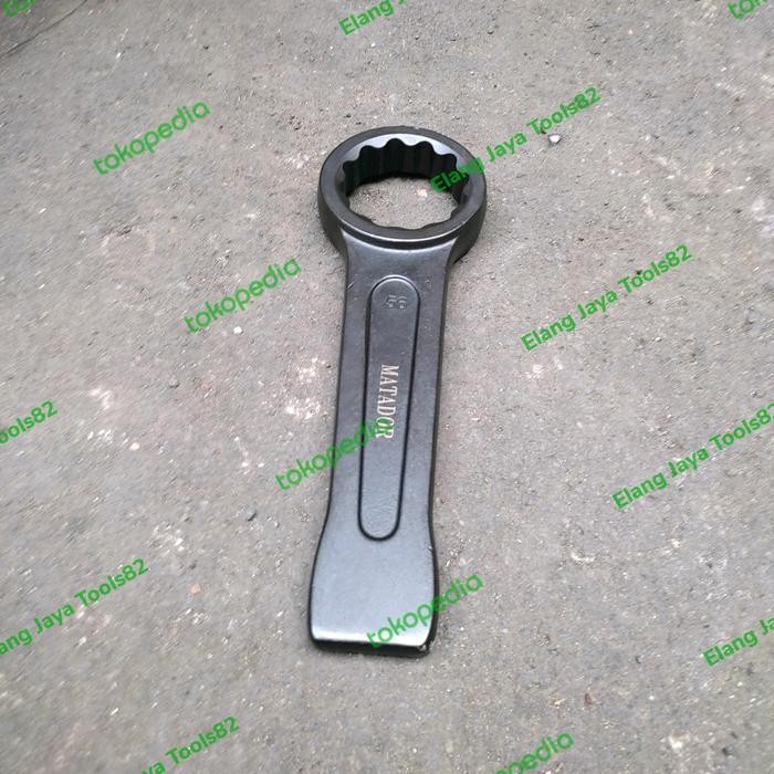 Populer Kunci Ring Pukul 55 Mm Slogging Ring Spanner 55Mm Matador