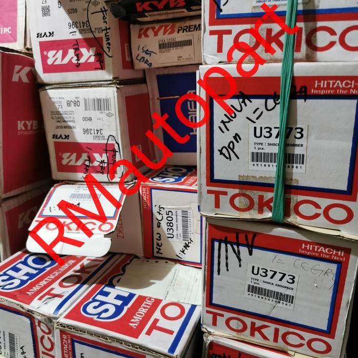 Shockbreaker Depan Tokico Innova 2004- Innova Reborn Venturer Kode 043