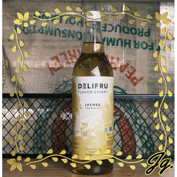 

Delifru Syrup Lychee 1 Liter - Rasa Leci 1 Liter