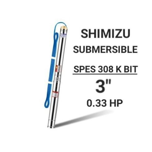 Spes 3 Shimizu K 30M 0.33Hp Pompa Celup Sumur Dalam Pompa Submerisble