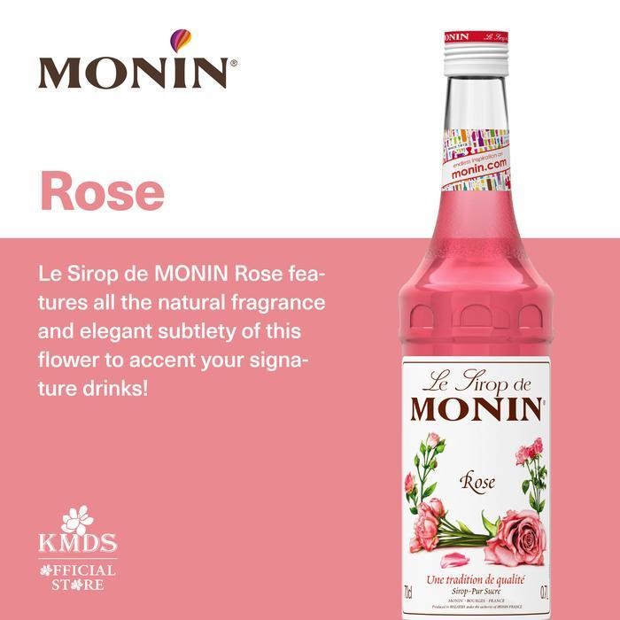 

MONIN Rose syrup 70 CL 700 ML