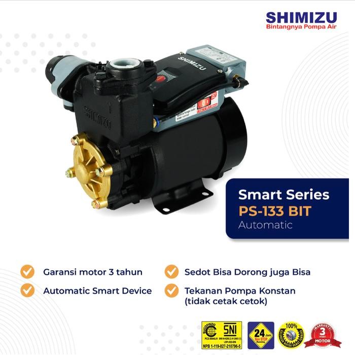 Pompa Air Shimizu Ps 133 Bit Pompa Shimizu Ps 133 Bit Smart Series