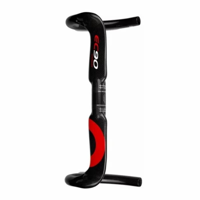 handlebar dropbar carbon EC90 aero 2 31.8 OS drop bar stang balap road stang bengkok sepeda