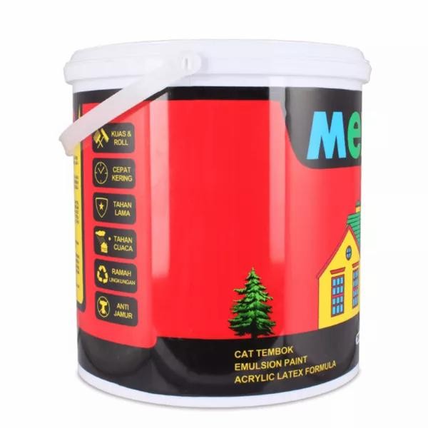 Pail/Ember 5kg / 4 liter (Lurus) kemasan cat / makanan masih ready