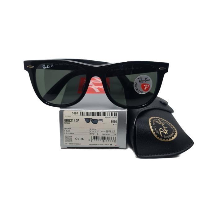 MELAYANI FAKTUR PAJAK SUNGLASSES RAYBAN RB2140F 601/58 3P SIZE54 wayfarer polarized original