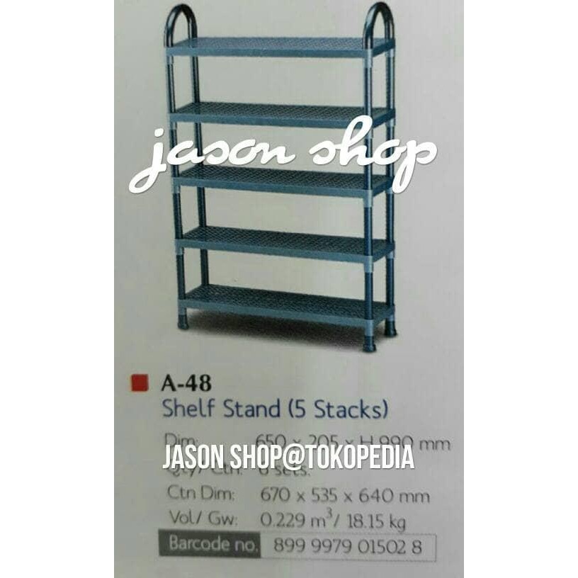 Rak Sepatu Lion Star Shelf Stand Susun 4/Rak Sepatu Sandal Lion Star