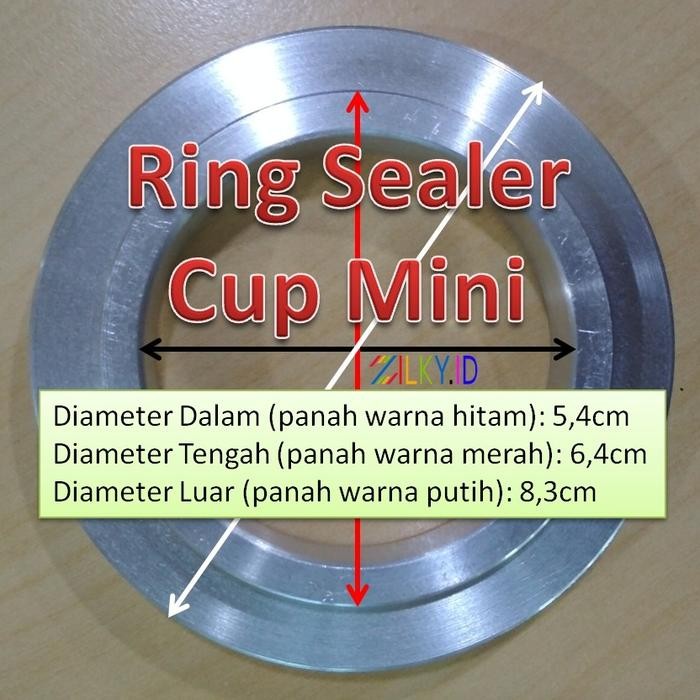 

Promo Ring Sealer Tutup Cup Kecil Mini 50Ml 60Ml 65Ml Agar Ager Puding Rapat Berkualitas