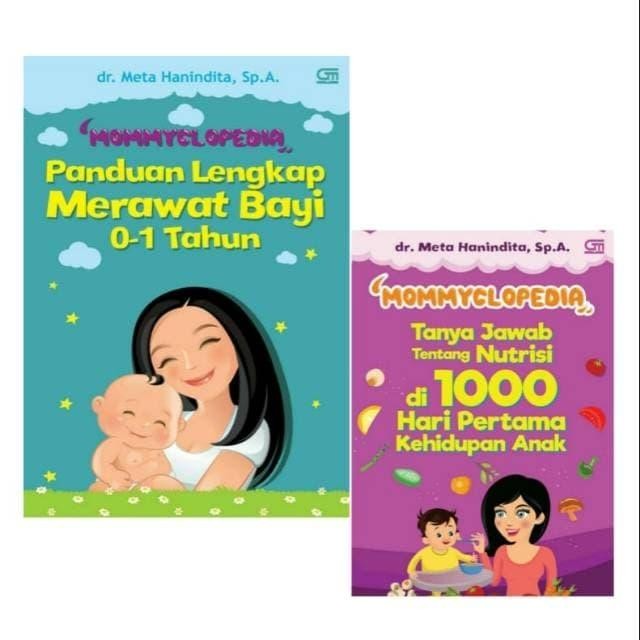 

PROMO Paket 2 Buku Mommyclopedia Merawat Bayi & Tanya Jawab Nutrisi Kode 731