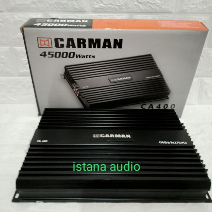 Promo Power Amplifier Carman Ca-400 Mosfet 4 Chanel 45000Watt Carman Ca-400 Termurah