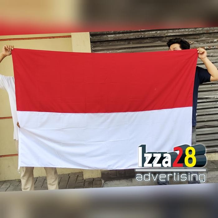 

Terlaris bendera merah putih ukuran 120vm x 180 cm katun premium SALE