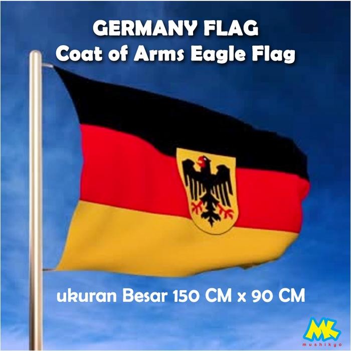 

Terlaris Bendera Jerman Elang - Germany with Eagle Flag SALE