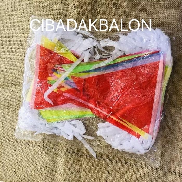 

Terlaris bendera kain warna warni / bendera kain segitiga SALE