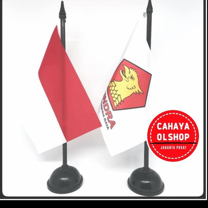 

Terlaris bendera meja Gerindra SALE