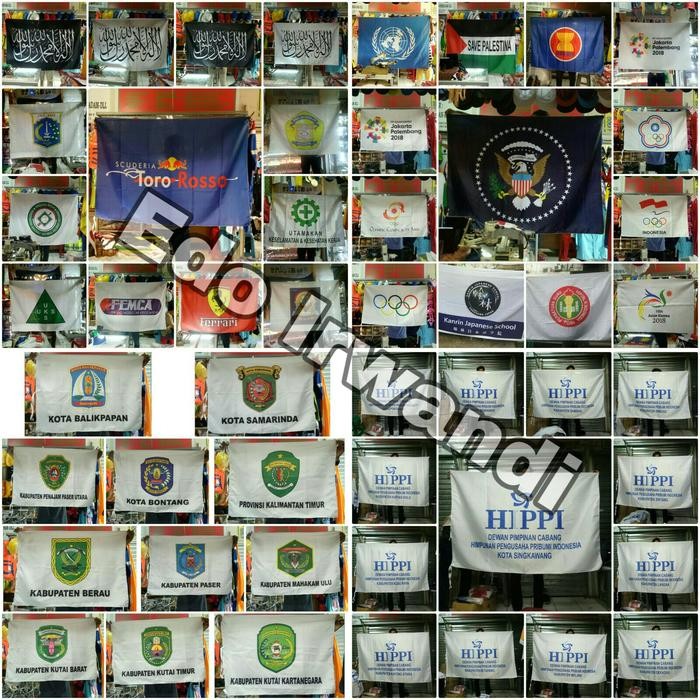

Terlaris Bendera Logo Bendera Costume Bolak Balik 80 cm x 120 cm Berkualitas SALE