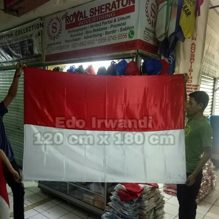 

Terlaris Bendera Merah Putih Ukuran 120 cm x 180 cm Berkualitas Ready Stock SALE