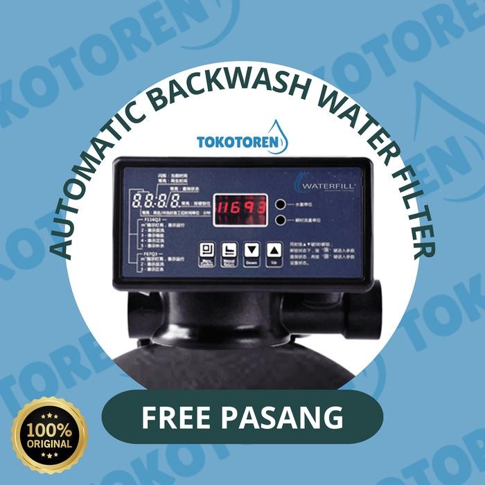 AUTOMATIC BACKWASH FILTER / PENGURASAN FILTER OTOMATIS FREE PEMASANGAN