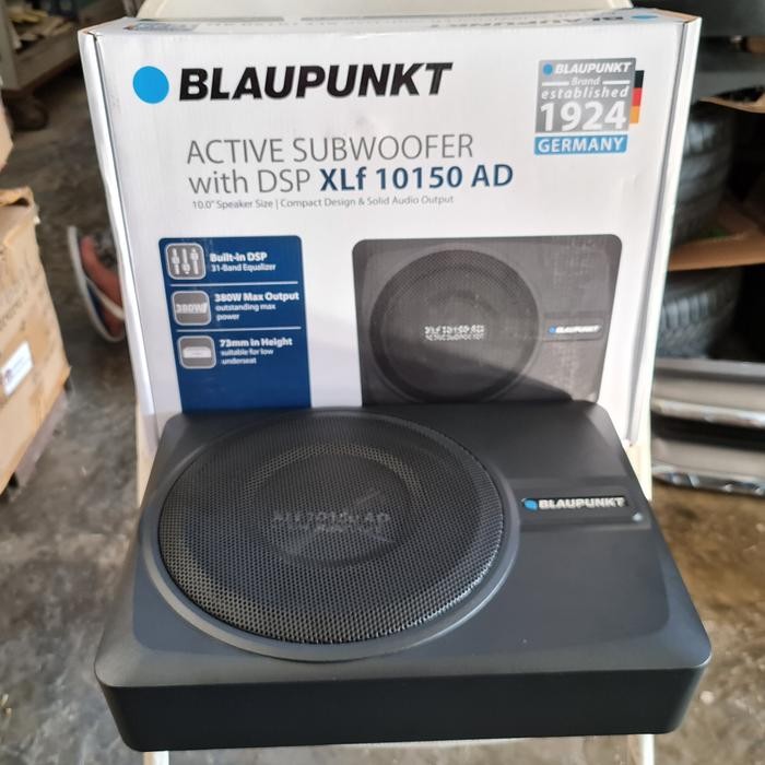 Promo Blaupunkt Active Subwoofer + Dsp 10" Power Processor Xlf 10150 Ad Vox Best Quality