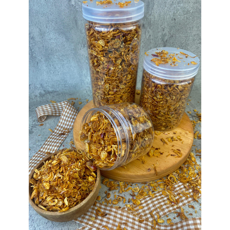 

Bawang Goreng Renyah Premium | 100% Asli Brebes | Non MSG | Tahan Lama Non Pengawet