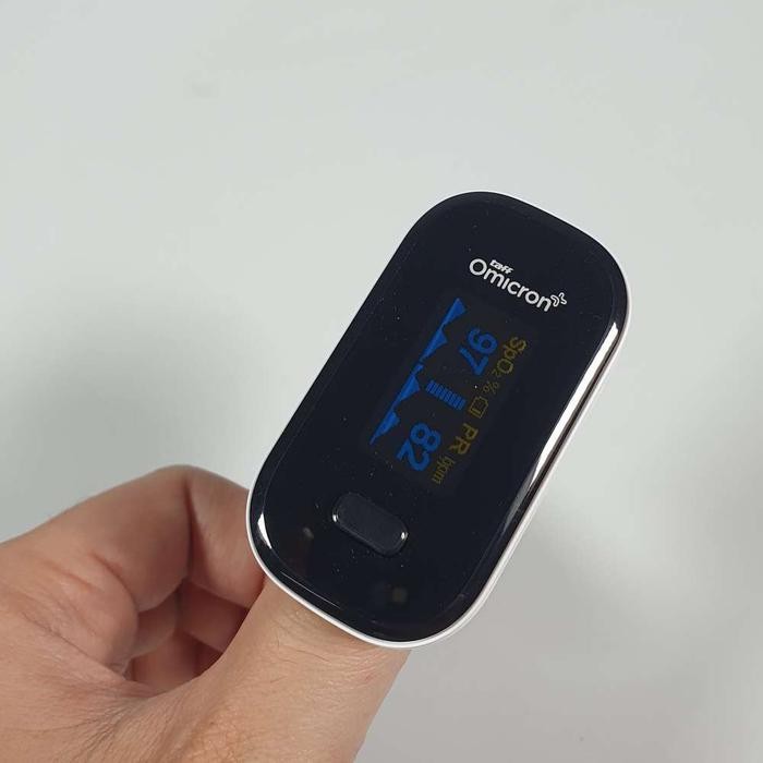Pulse Oxymeter / Oximeter Taff Omicron Alat Cek Kadar Oksigen Oksimetri