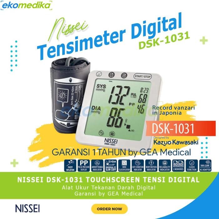 NISSEI - Tensimeter Digital Touch DSK 1031 Tensi Digital Nissei