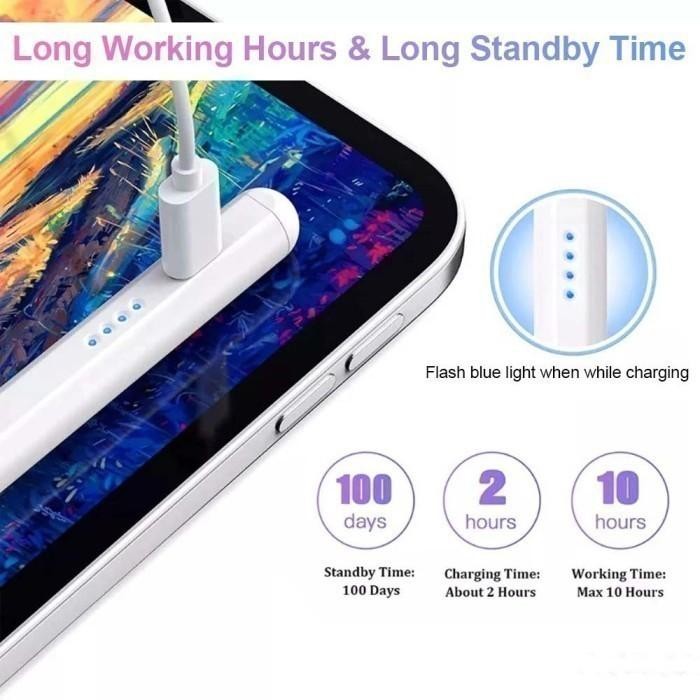 STYLUS PEN LAPTOP LENOVO IDEAPAD FLEX 5 TOUCH GRADASI PENSIL UNIVERSAL MAGNETIC GRADIENT COLORFULL