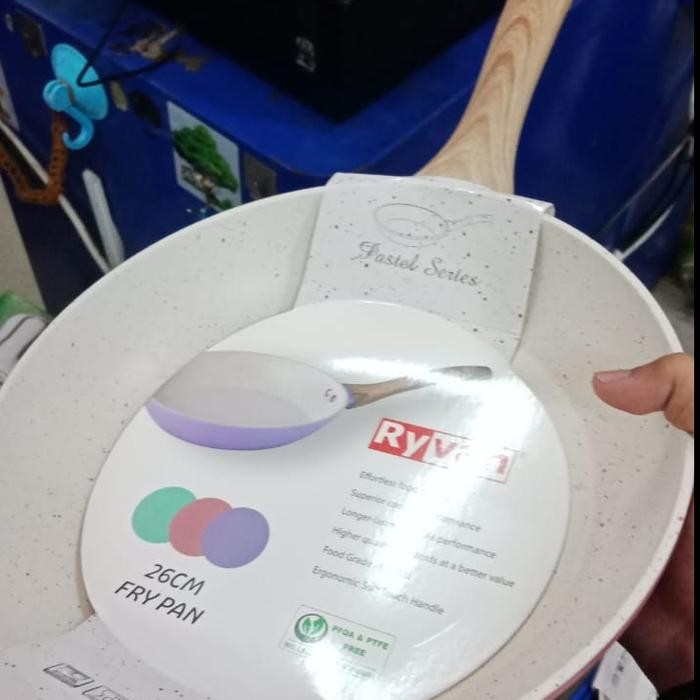 Wajan Penggorengan Marble Viera Ryvan Fry Pan 26 Cm Tms 99-007 Induksi Gratisongkir