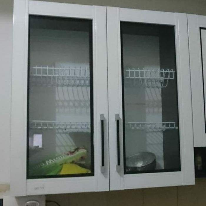 Kitchen Set Rak Piring Besi Ambalan Gantung Gratisongkir