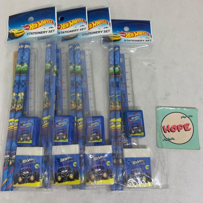 

READY Alat Tulis Dadi Prima Stationery Set Hot Wheels Series 1