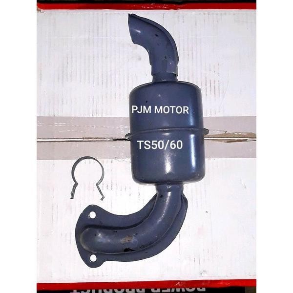 Muffler Silencer Knalpot Mesin Yanmar Ts50 Ts60 Ts 50 Ts 60