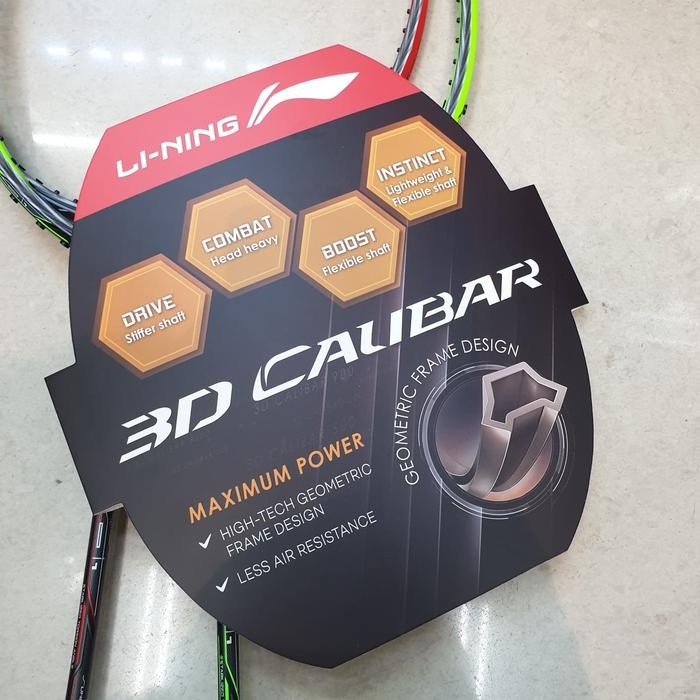 Raket Badminton Lining 3D Calibar 300 B/C Gratisongkir