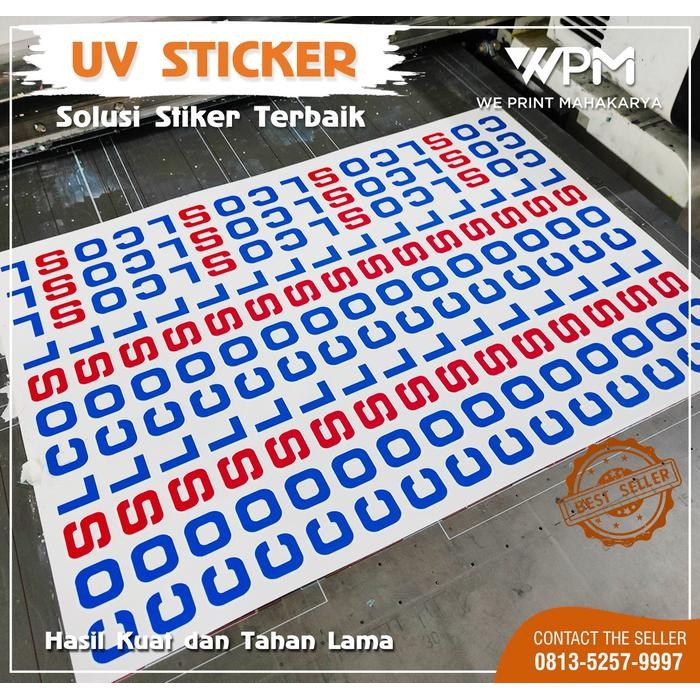 

Cetak Stiker Sablon Film DTF UV A3 A4 A5
